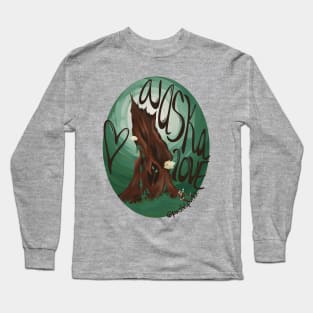 Alaska Love Tree Stump Long Sleeve T-Shirt